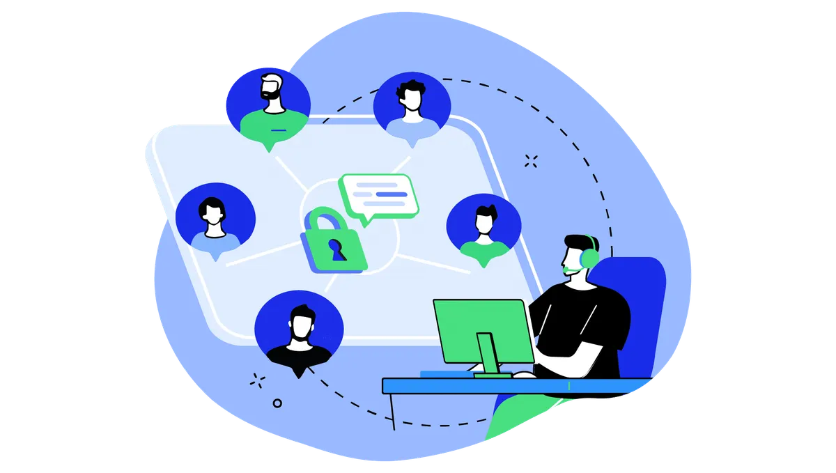 Chat privé : logiciel de support technique collaboratif - efficacité et confidentialité