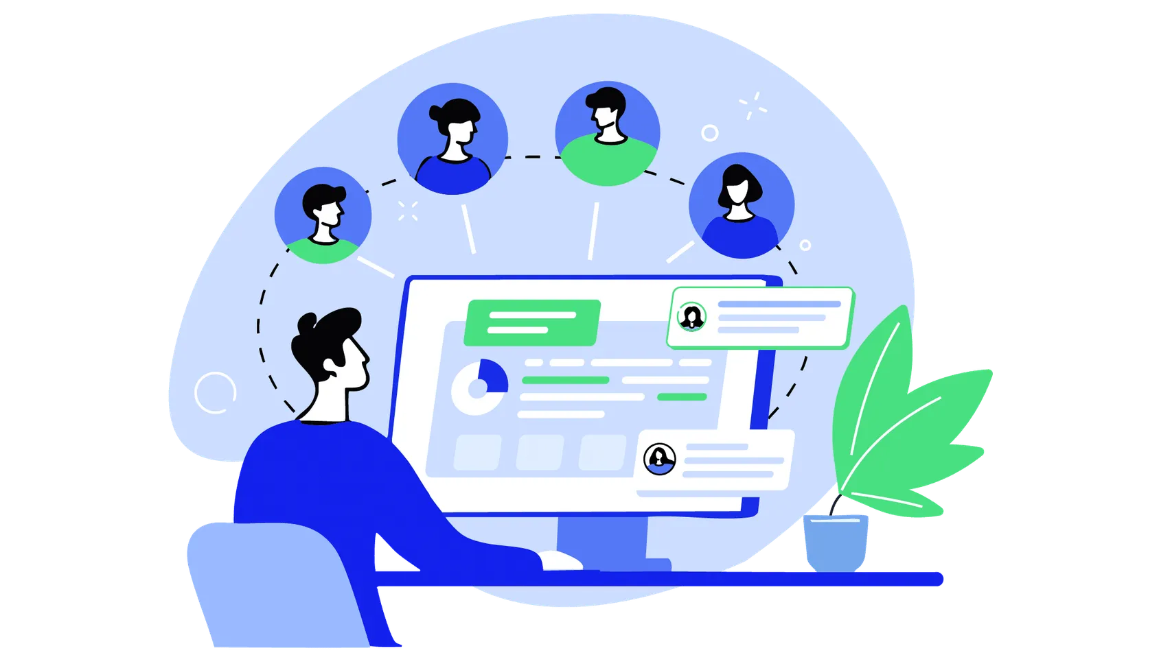 Logiciel de support client multi-contacts : échanges fluides et ticketing centralisé
